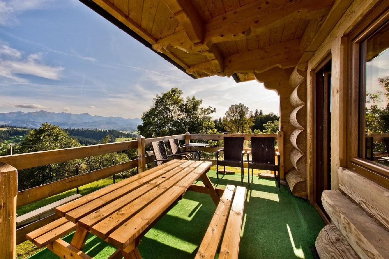 Domki Gliczarowski Z Jacuzzi & Sauna Zakopane Chalet