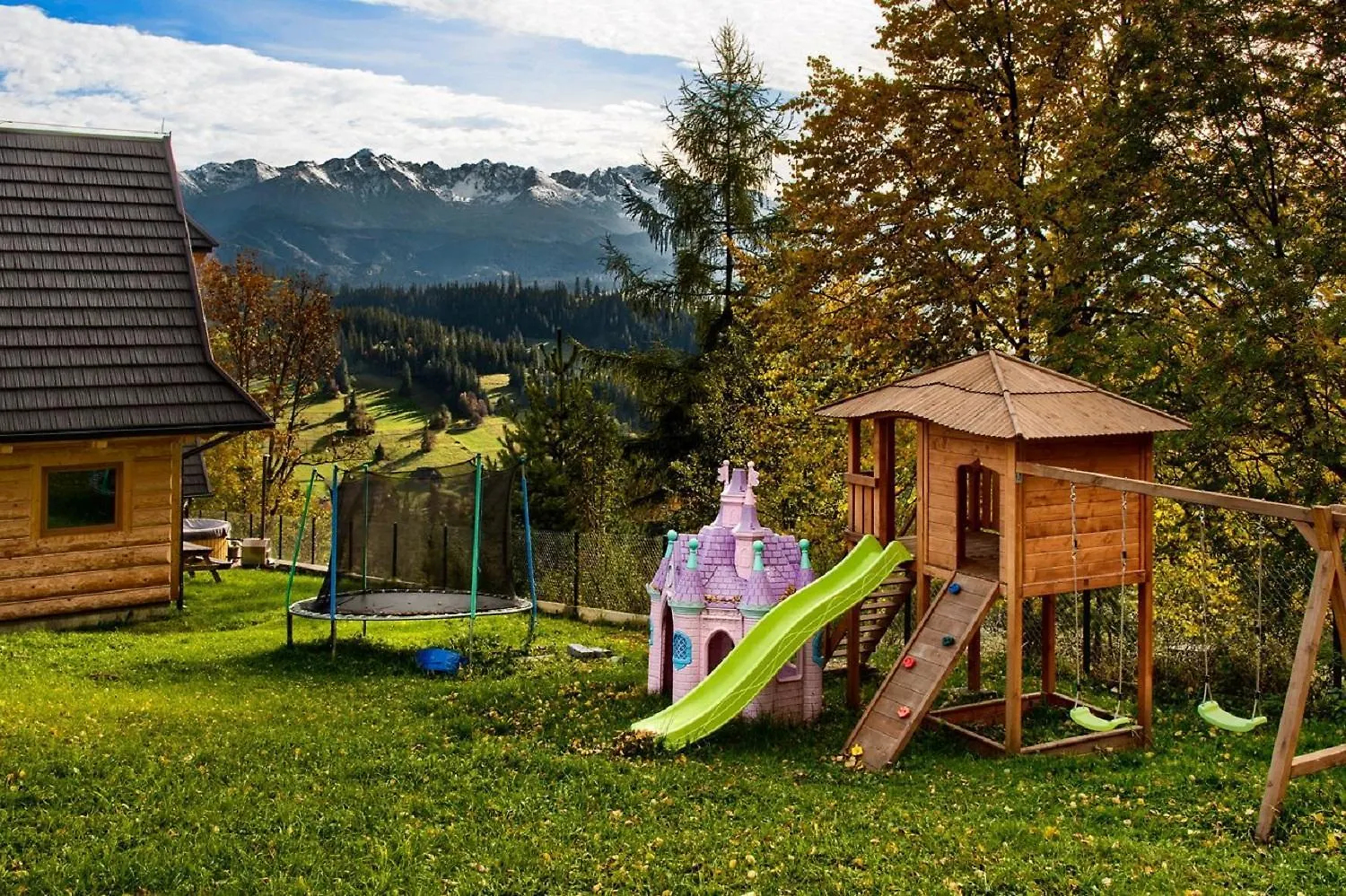 Domki Gliczarowski Z Jacuzzi & Sauna Zakopane