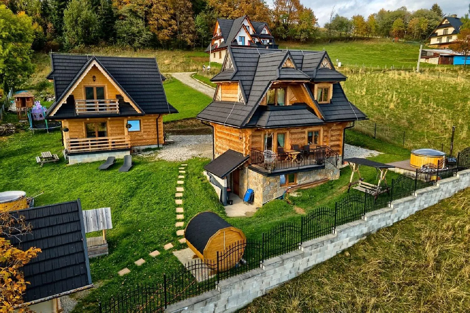Domki Gliczarowski Z Jacuzzi & Sauna Zakopane Poland