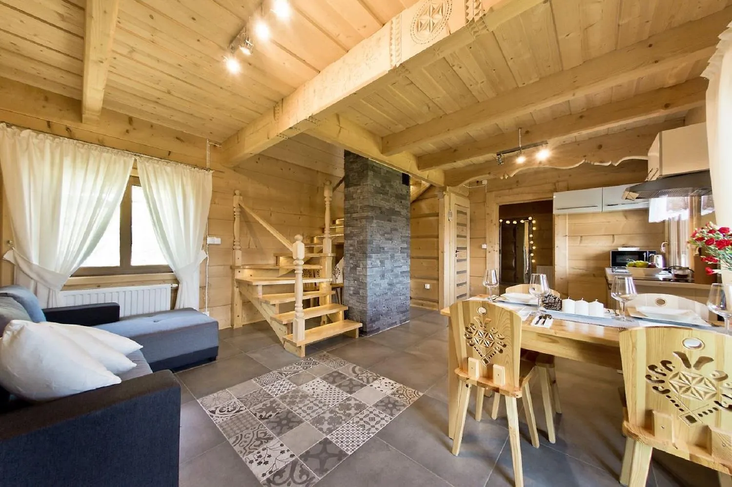 Domki Gliczarowski Z Jacuzzi & Sauna Zakopane Chalet