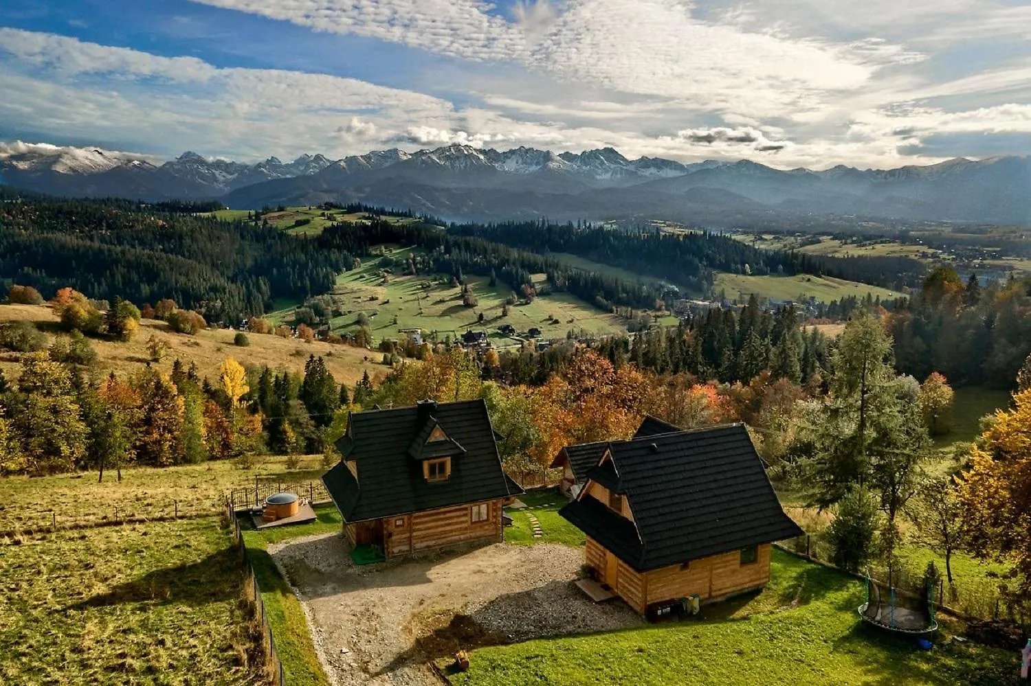 Domki Gliczarowski Z Jacuzzi & Sauna Zakopane